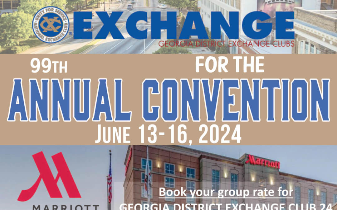 GEORGIA DISTRICT CONVENTION JUNE 13-16, 2024